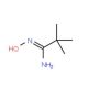 N′-Hydroxy-2,2-dimethylpropanimidamide (CAS 42956-75-2) - chemical structure image