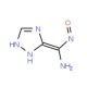 N′-hydroxy-4H-1,2,4-triazole-3-carboximidamide - chemical structure image