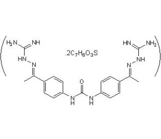 NSC 109555 ditosylate (CAS 66748-43-4) - chemical structure image