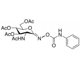 O-(2-Acetamido-3,4,6-tri-O-acetyl-D-glucopyranosylidene)amino N-phenyl Carbamate (E/Z Mixture) (CAS 132063-04-8) - chemical s