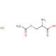 O-Acetyl-L-serine hydrochloride (CAS 66638-22-0) - chemical structure image