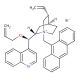 O-Allyl-N-(9-anthracenylmethyl)cinchonidinium bromide (CAS 200132-54-3) - chemical structure image