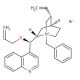 O-Allyl-N-benzylcinchonidinium bromide (CAS 158195-40-5) - chemical structure image