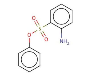 o-Aminobenzene sulfonic acid phenyl ester (CAS 68227-69-0) - chemical structure image