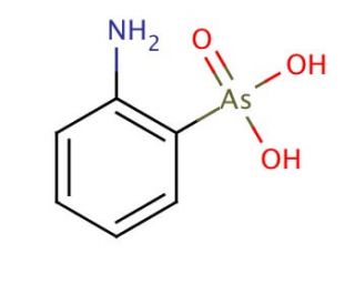 o-Arsanilic acid (CAS 2045-00-3) - chemical structure image