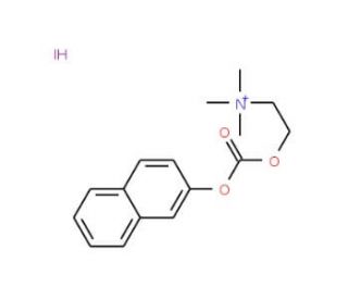O-beta-Naphthyloxycarbonylcholine Iodide (CAS 63175-14-4) - chemical structure image
