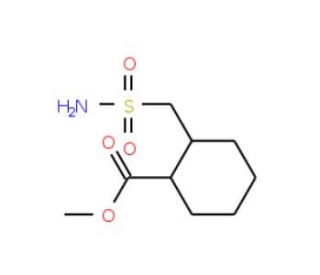 o-Carbomethoxybenzyl sulfonamide (CAS 112941-26-1) - chemical structure image