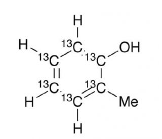 o-Cresol-13C6 (CAS 95-48-7) - chemical structure image