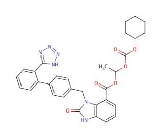 O-Desethyl Candesartan Cilexetil (CAS 869631-11-8) - chemical structure image