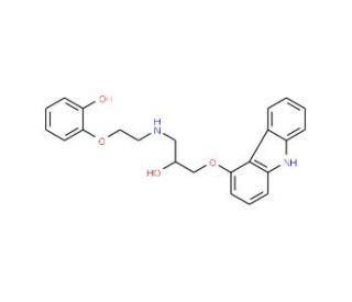 O-Desmethyl Carvedilol (CAS 72956-44-6) - chemical structure image