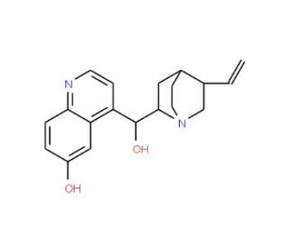 O-Desmethyl Quinidine (CAS 70877-75-7) - chemical structure image