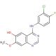 O-Desmorpholinopropyl Gefitinib (CAS 184475-71-6) - chemical structure image