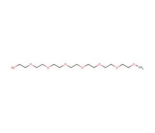 O-Methyl-heptaethylene glycol (CAS 4437-01-8) - chemical structure image