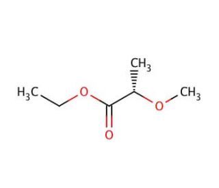 O-Methyl-L-lactic Acid Ethyl Ester (CAS 4324-39-4) - chemical structure image