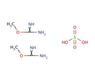 O-Methylisourea hemisulfate salt (CAS 52328-05-9) - chemical structure image
