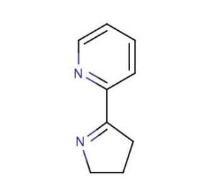 o-Myosmine (CAS 4593-27-5) - chemical structure image