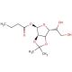 O-n-Butanoyl-2,3-O-diisopropylidene-α-D-mannofuranoside - chemical structure image