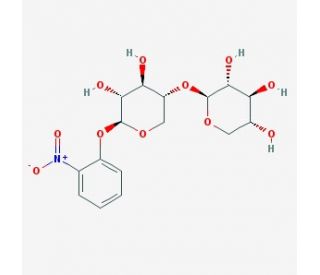 o-Nitrophenyl-&beta;-D-xylobioside (CAS 157956-98-4) - chemical structure image