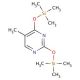 O,O′-Bis(trimethylsilyl)thymine (CAS 7288-28-0) - chemical structure image