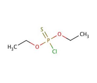 O,O&prime;-Diethyl chlorothiophosphate (CAS 2524-04-1) - chemical structure image