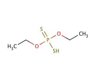 O,O&prime;-Diethyl dithiophosphate (CAS 298-06-6) - chemical structure image