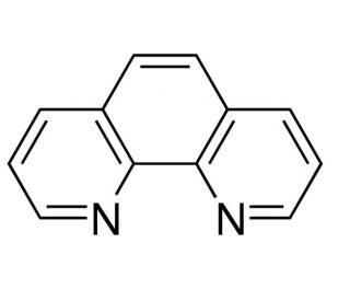 o-Phenanthroline monohydrate (CAS 5144-89-8) - chemical structure image