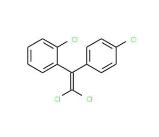 o,p&prime;-DDE (CAS 3424-82-6) - chemical structure image