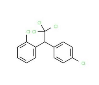 o,p&prime;-DDT (CAS 789-02-6) - chemical structure image
