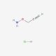 O-Prop-2-ynyl-hydroxylamine hydrochloride (CAS 21663-79-6) - chemical structure image