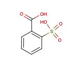 o-Sulfobenzoic acid - chemical structure image