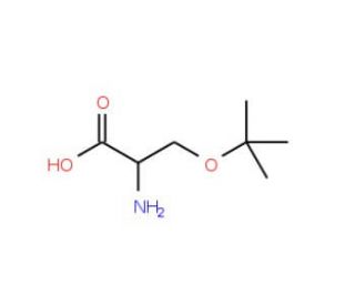 O-tert-Butyl-L-serine (CAS 18822-58-7) - chemical structure image