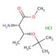 O-tert-Butyl-L-threonine methyl ester hydrochloride (CAS 71989-43-0) - chemical structure image