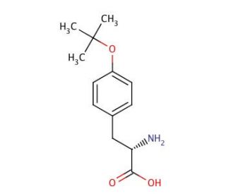 O-tert-Butyl-L-tyrosine (CAS 18822-59-8) - chemical structure image