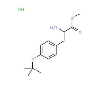 O-tert-Butyl-L-tyrosine methyl ester hydrochloride (CAS 51482-39-4) - chemical structure image