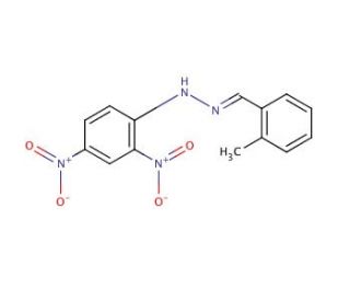 o-Tolualdehyde 2,4-DNPH (CAS 1773-44-0) - chemical structure image