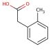 o-Tolylacetic acid (CAS 644-36-0) - chemical structure image