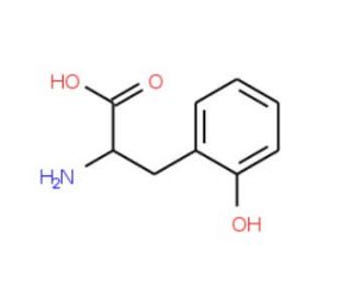 (&plus;)-o-Tyrosine (CAS 24008-77-3) - chemical structure image