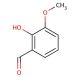 o-Vanillin (CAS 148-53-8) - chemical structure image