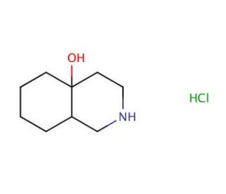 Octahydro-isoquinolin-4a-olhydrochloride (CAS 81562-78-9) - chemical structure image