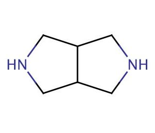 Octahydropyrrolo[3,4-c]pyrrole (CAS 5840-00-6) - chemical structure image