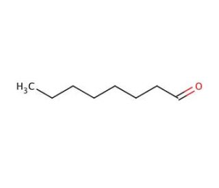 Octanal (CAS 124-13-0) - chemical structure image