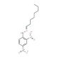 Octanal 2,4-dinitrophenylhydrazone (CAS 1726-77-8) - chemical structure image