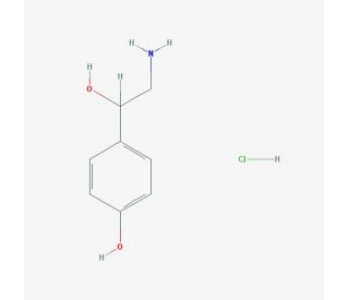 Octopamine Hydrochloride (CAS 770-05-8) - chemical structure image