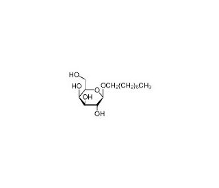 Octyl &beta;-D-galactopyranoside (CAS 40427-75-6) - chemical structure image