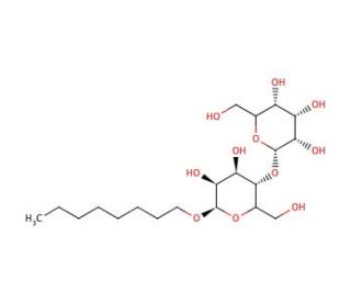 Octyl &beta;-D-Lactoside (CAS 74513-17-0) - chemical structure image