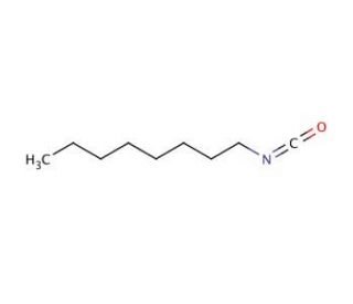 Octyl isocyanate (CAS 3158-26-7) - chemical structure image