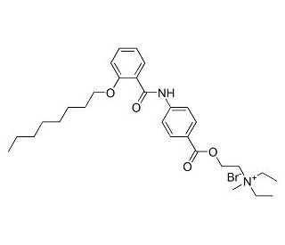 Octylonium Bromide (CAS 26095-59-0) - chemical structure image