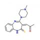 Olanzapine Thiolactam Impurity (CAS 1017241-36-9) - chemical structure image