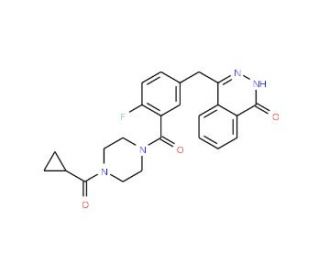 Olaparib (CAS 763113-22-0) - chemical structure image