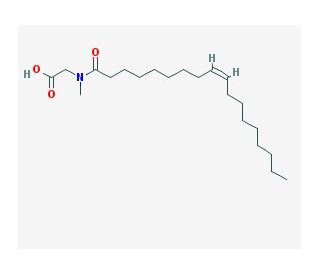 Oleoylsarcosine (CAS 110-25-8) - chemical structure image 